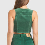 Wrangler Westbound Cord Vest – Basil Cord size 8