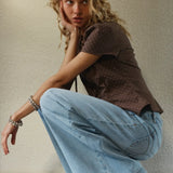 Rollas relaxed sailor long breezy blue size 28/8 bnwt
