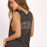 Spell And The Gypsy Black Magic Distressed Tank-Unterhemd. Größe M