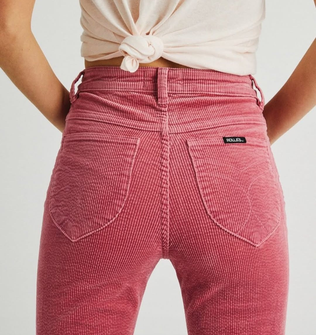 Rolla’s Cord Flares – Limited Vintage Drops-choose your colour & size (read description for measurements)