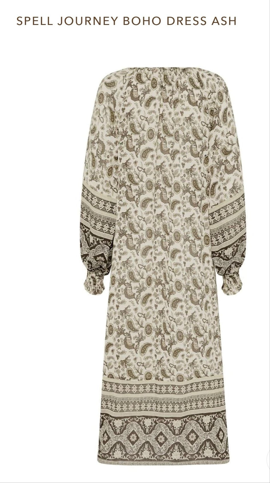 Spell Journey Boho Dress Ash L
