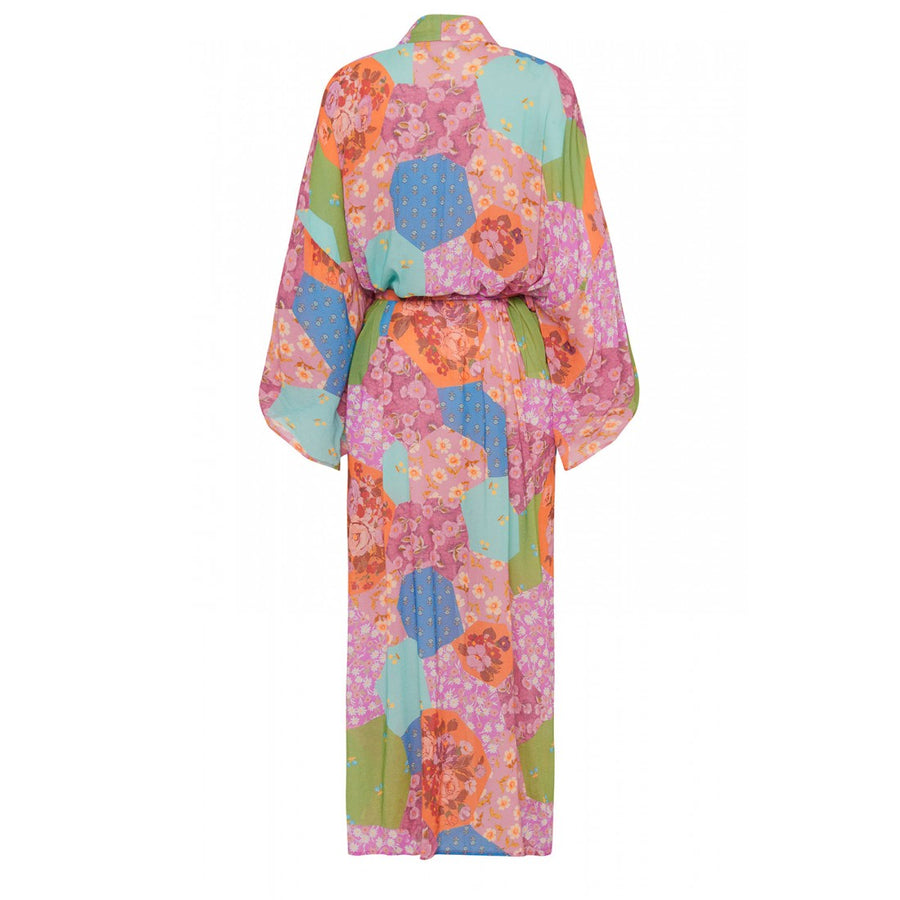Spell Freda Maxi Robe In Lolly BNWT Sz S/M