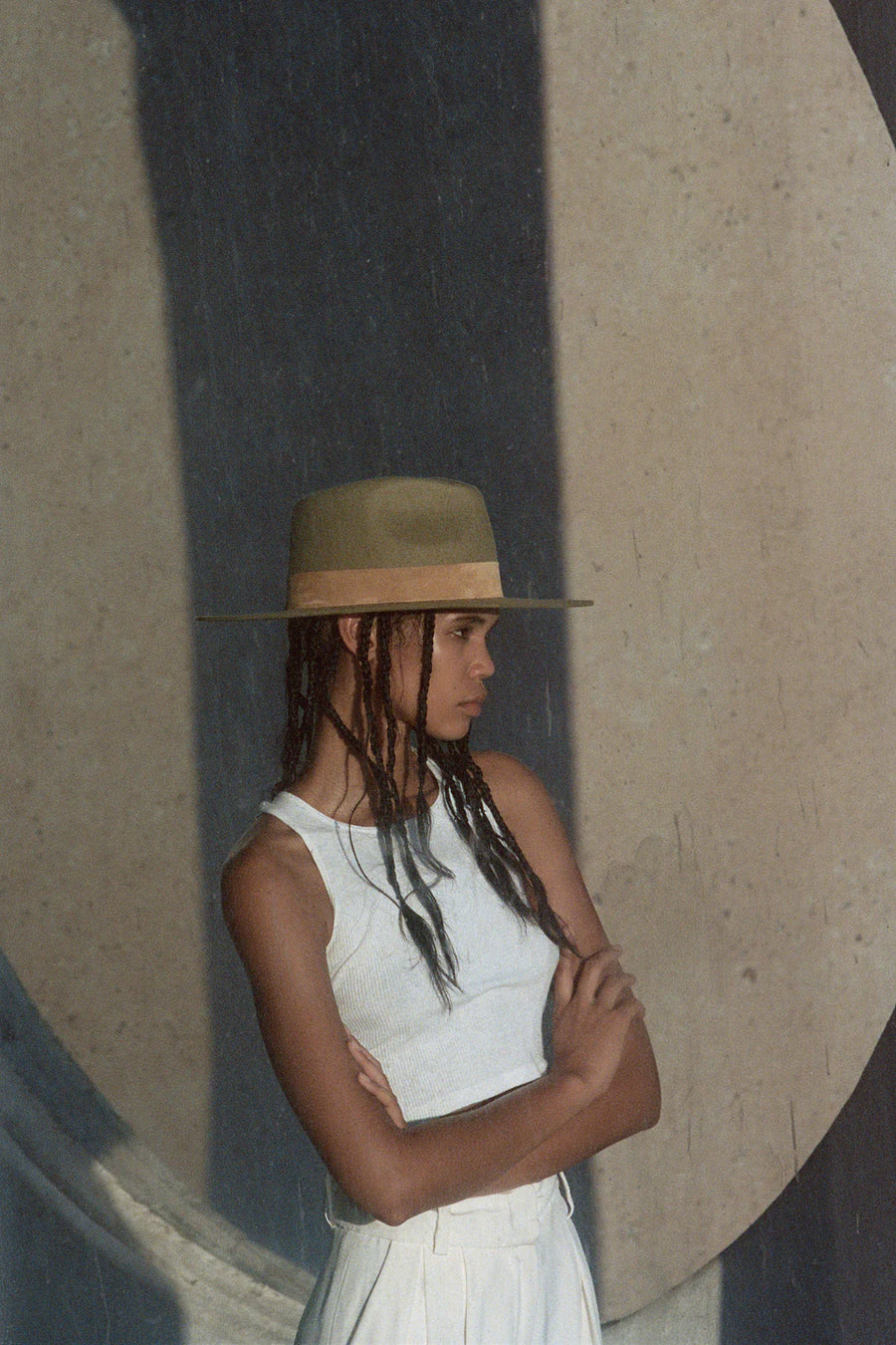 Lack Of Colour The Mirage Hat In Teak Unisex 59cm L BNWT