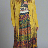 Western Fringe suede tan jacket  - Cowgirl size Medium