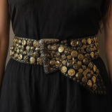 Vintage SUM-ES Los Angeles Statement Belt