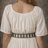 Vintage Chain-Link Metal Belt
