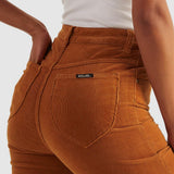 Rollas Eastcoast Flare Tan size smaller waist longer leg  26/8