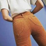 Rollas Eastcoast Flare Tan size 30/12