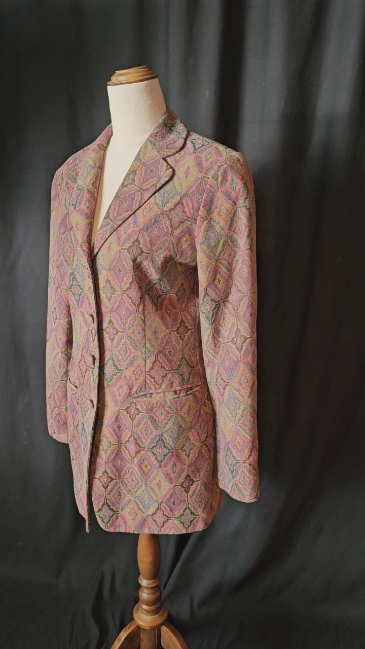 Vintage Tapestry Blazer 8