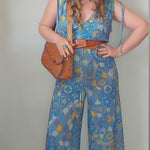 Nine Lives Bazaar Odyssey Jumpsuit – Sapphire | Size 10