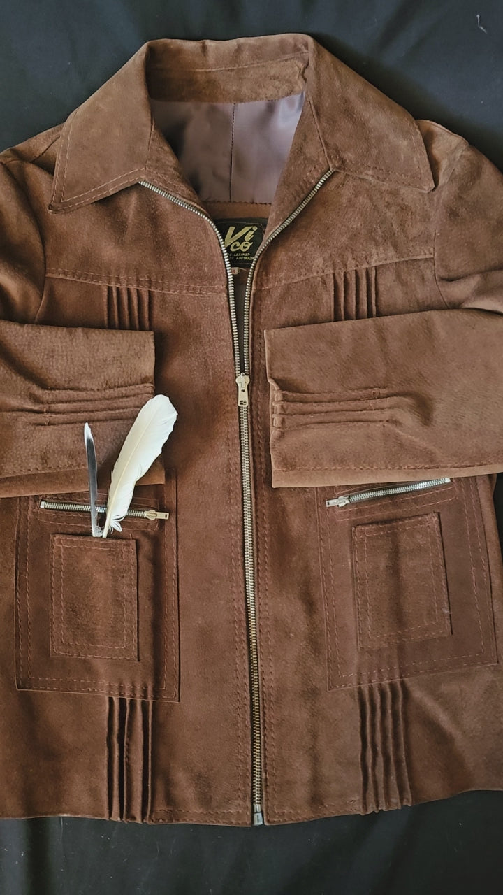 VINTAGE SUEDE JACKET 40/12