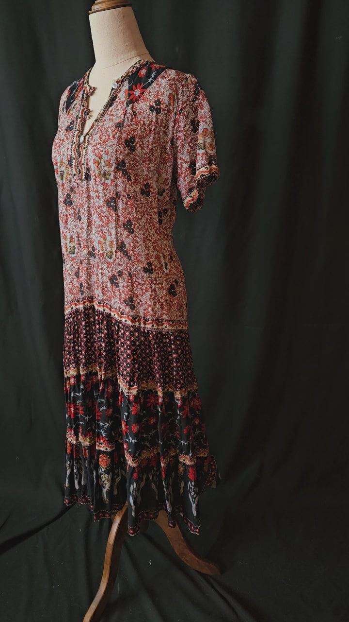 Vintage Indian cotton dress 10