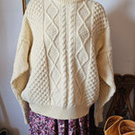 Vintage Gaeltarra G Ireland Aran Knit Jumper – Size 42