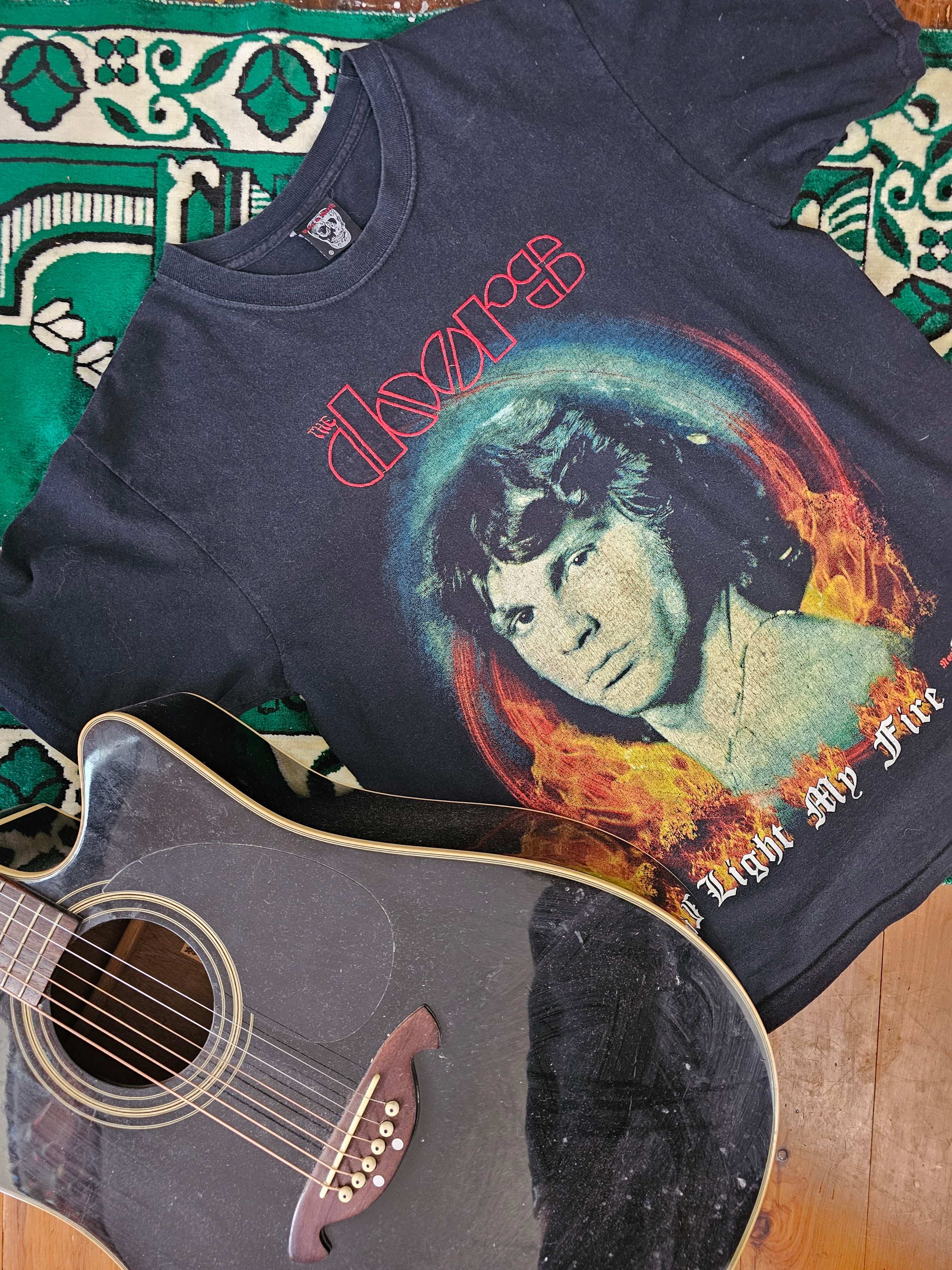 Vintage Jim Morrison “Light My Fire” Tee – Size S/M