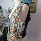 Vintage Tapestry Vest | Size L