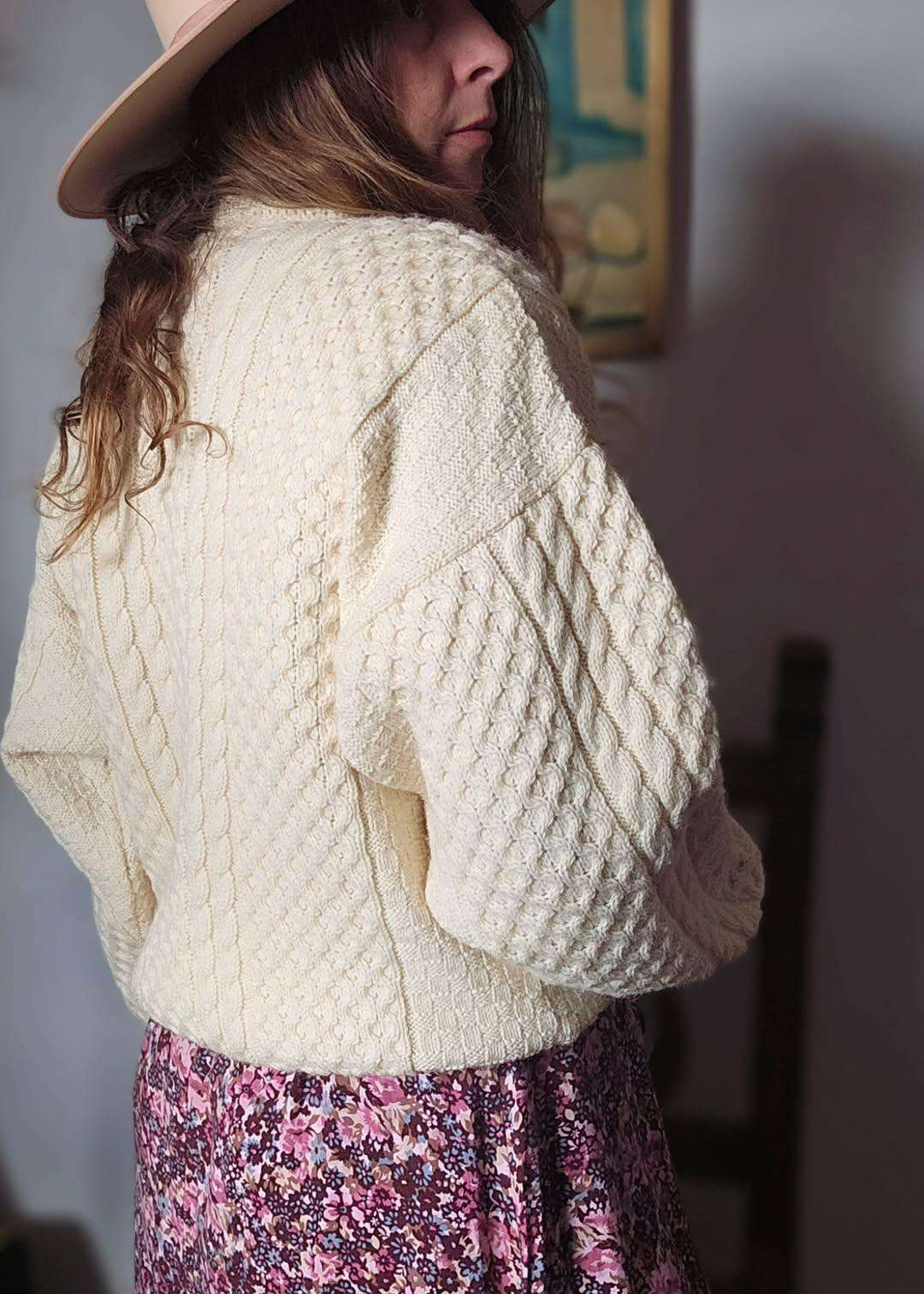 Vintage Gaeltarra G Ireland Aran Knit Jumper – Size 42
