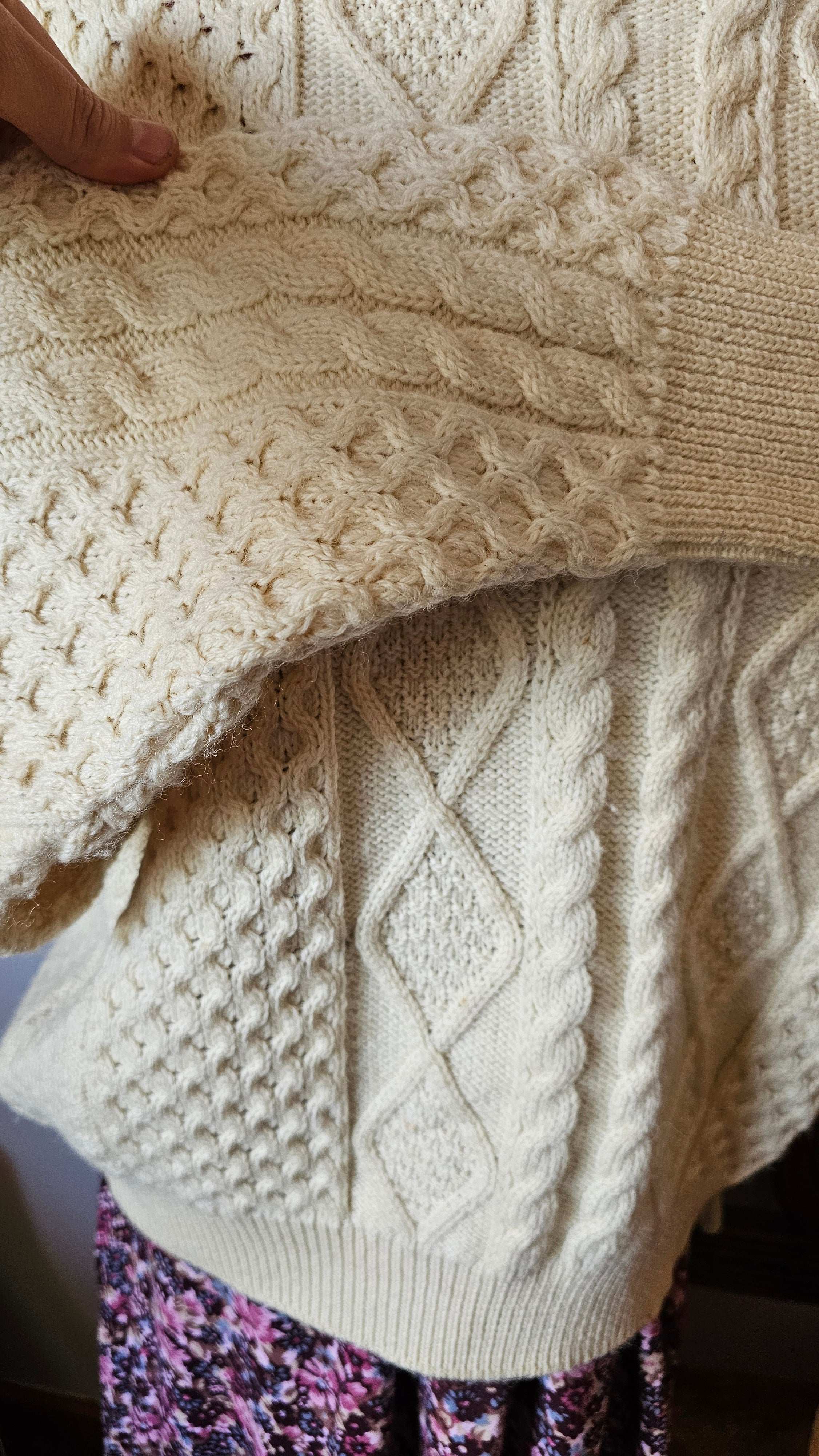 Vintage Gaeltarra G Ireland Aran Knit Jumper – Size 42