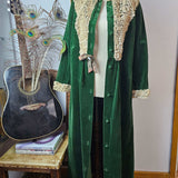 1970s Velvet Duster | Victorian Revival Romance