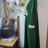 1970s Velvet Duster | Victorian Revival Romance