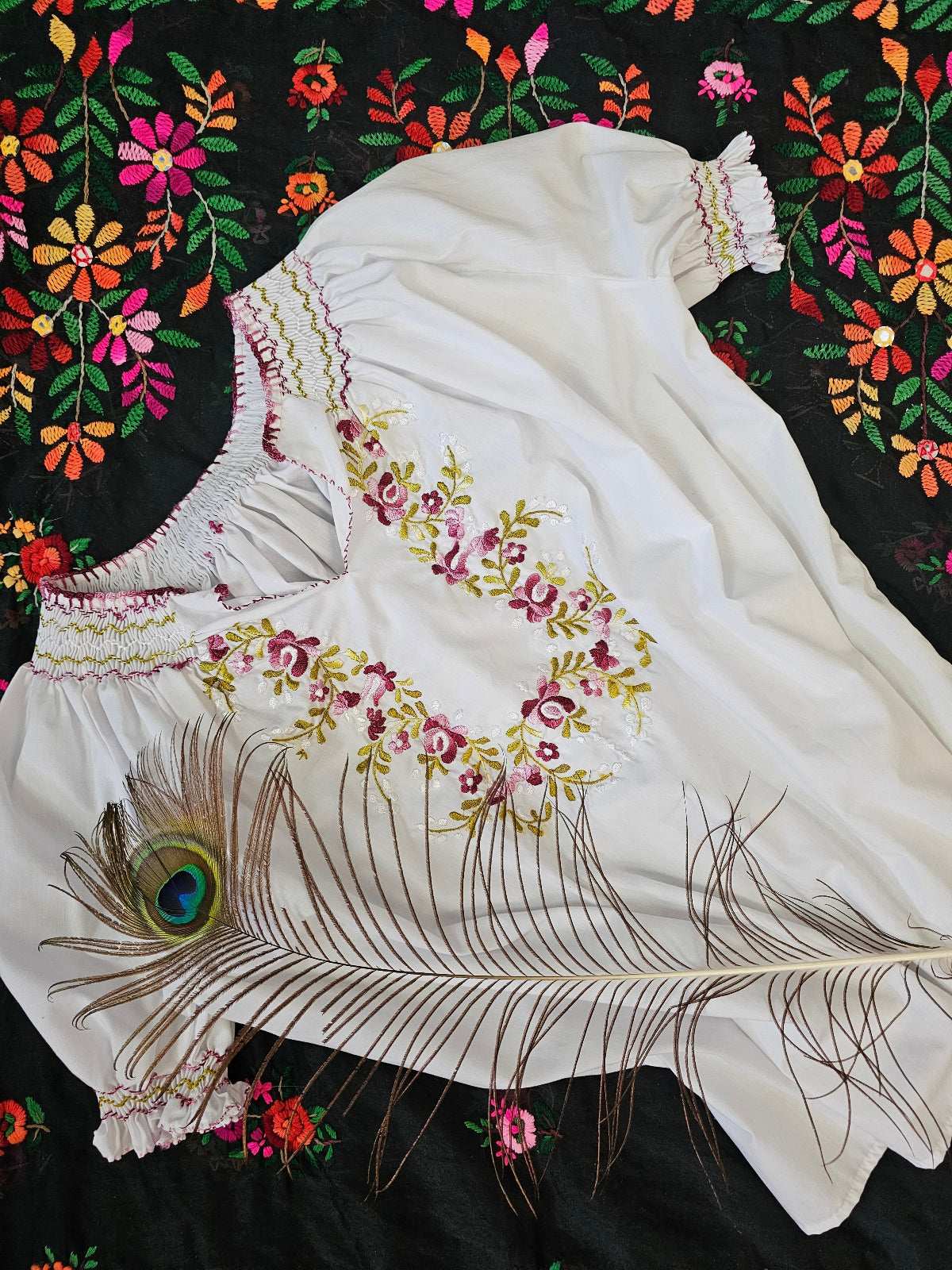 embroidered blouse