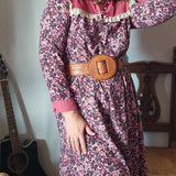 Vintage 70s Prairie Dress by Columbo – Size 10