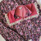 pretty floral vintage cotton dress