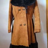 Stephen Dattner London / Melbourne Vintage Suede & Fur Coat — Size XS/S