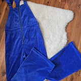 Rollas Electric blue overalls size 14