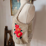 Bianca Maria embroidered crochet vest S/M