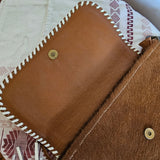 Mysa Designs Cowhide Fringe Bag – Handmade in India
