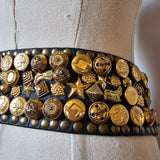 Vintage SUM-ES Los Angeles Statement Belt