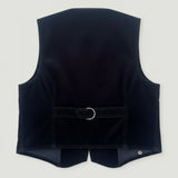ROLLAS Womens Dallas Cord Vest Navy Blue 12/L