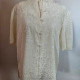 Vintage Ivory Cutwork Lace Blouse – Shivam L