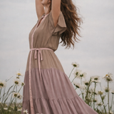 Lilya Alka Maxi Dress Sz Small new