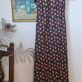 Vintage 1970s Mark Warren Floral Cotton Dress – AU Size 10