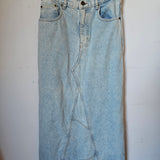 SPELL EVE DENIM SKIRT - SUNWASHED BLUE M