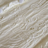 Cutwork Cream Blouse L