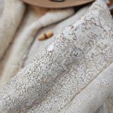 Vintage Shearling Sheepskin Coat – Rustic Cream 8/10