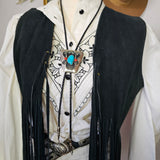 Vintage Embroidered Cotton Blouse – Size 8/10
