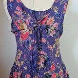 Urban Noir Floral Maxi Dress