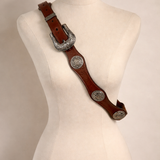 Western Concho belt unisex size 40