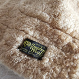 Vintage Shearling Toggle Coat – Cream M