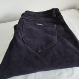 Rollas Dallas low Bootcut cords 27/9 Navy Blue