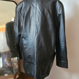 Vicky Mar 1980s Soft Leather Jacket | Made In Australia | Vintage Black Leather Jacket | Size 40