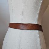 Vintage Harley-Davidson Eagle Buckle Leather Belt