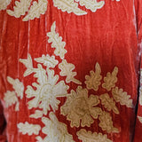 Chasing Unicorns Velvet Mini Dress — Ember Red XS rrp $690