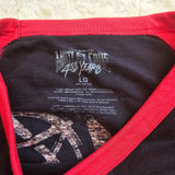 Mötley Crüe 40 Years Raglan Band Tee – Size L