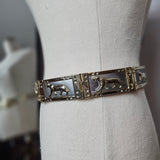 Vintage Gold Panther Link Belt 3 sizes