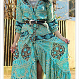 Rare Spell & The Gypsy Collective Aloha Fox Wrap Dress – Size S