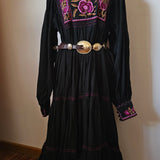 Chasing Unicorns “Four Strong Winds” Embroidered Maxi Dress | Size Large